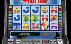 First Class Traveller Demo